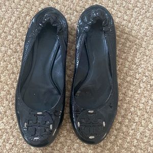Tory Burch black flats.